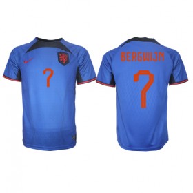 Camiseta de fútbol Países Bajos Steven Bergwijn 7 2ª equipación Copa Mundo 2022